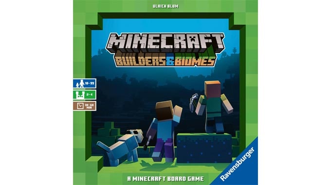 マインクラフトのボードゲーム Minecraft Builders Biomes はこんなゲームだ ぼくとボドゲ