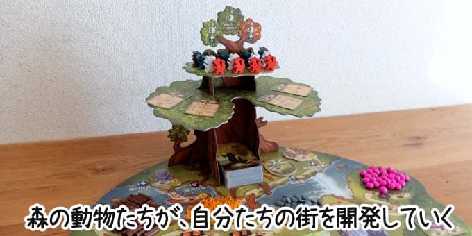森の街作りボードゲーム|エバーデール