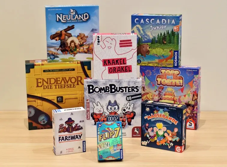 【2025年】ドイツ年間ゲーム大賞の受賞作品＆ノミネート作品